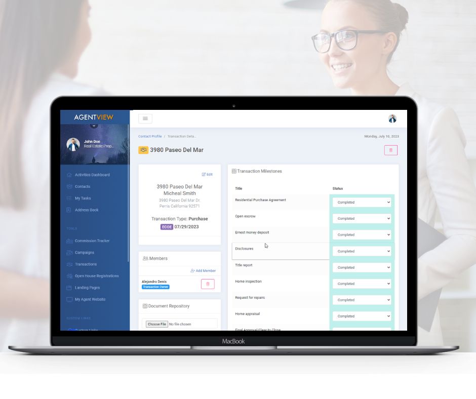 AGENTVIEW | Customer Relationship Manager (CRM)